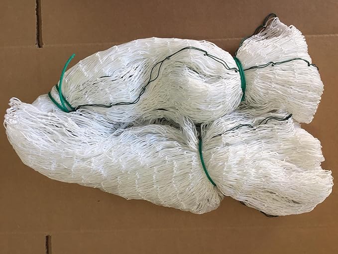 10ft x 25ft, 20ft x 25ft, Sports Practice Netting - Hitting Throwing Pitching Net for Golf, Golf Backstop, Baseball, Softball, Hockey, Soccer, La Crosse, Barrierand and More-StrideForce Fitness