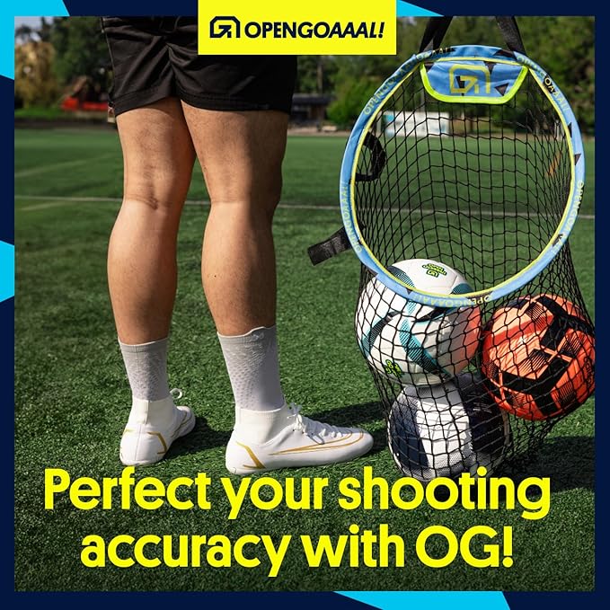 3-in-1 Soccer Training Rebounder & Goal Backstop Net - Soccer Goal for Volley, Passing, Solo Training - Outdoor Sports, Backyard Games-StrideForce Fitness