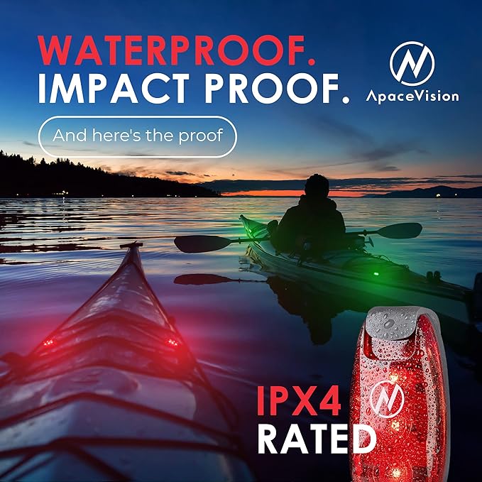 LED Safety Light (2 Pack) - Clip On Strobe/Running Lights for Runners, Dog, Bike, Walking, Boat, Kayak, Stroller and More - High Visibility Accessories for Your Reflective Gear, Bicycle-StrideForce Fitness