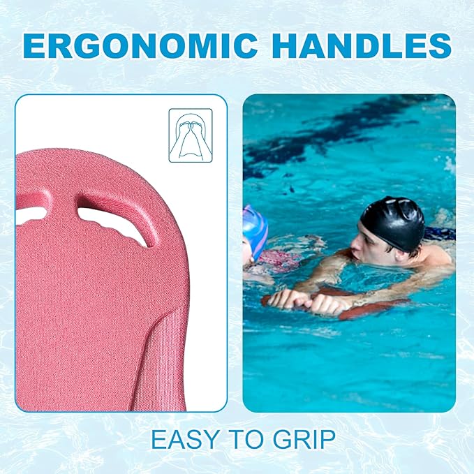 Swimming Kickboard, Lightweight and High Buoyancy Swim Training Board for Swimmers, Durable EPP Material, Ideal for Pool Exercise and Swimming Lessons-StrideForce Fitness