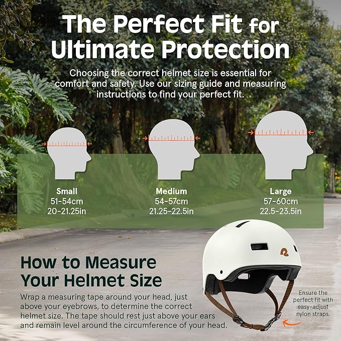 Retrospec Dakota Adult Bike Helmet for Adults - Multi-Sport Protection for BMX, Skating, Scooter, and Skate - Adult Men Skateboard Helmets-StrideForce Fitness
