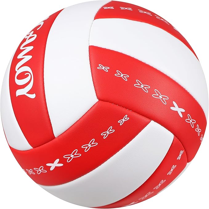 Volleyball Size 5 - Premium PU Leather, Ultra-Durable Soft to The Touch for Youth, Adults, Ideal for Indoor, Outdoor, Beach Sports Training-StrideForce Fitness