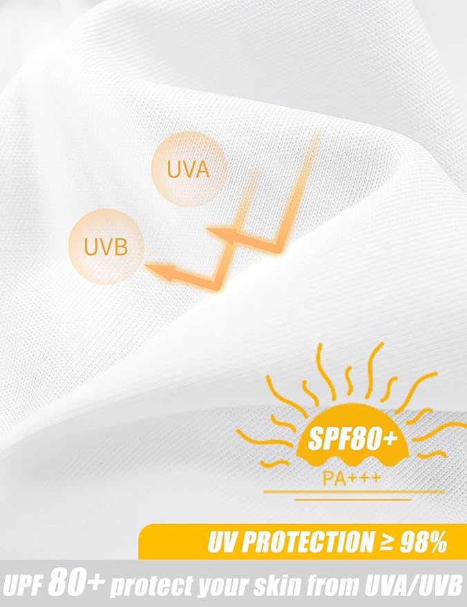 MAGCOMSEN Men's Short Sleeve UPF 50+ Sun Protection Shirts Quick Dry Athletic T-Shirt Hiking Running Swimming Rash Guard-StrideForce Fitness