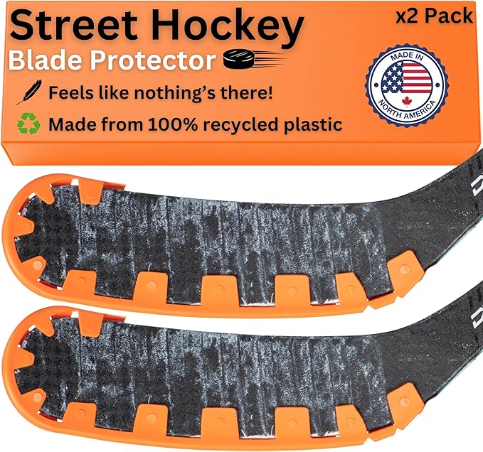 TOP SHELF - Hockey Stick Blade Protector Wrap Street Hockey Stick Set - Off Ice Training Equipment - Sauce Kit - 2 Pack-StrideForce Fitness