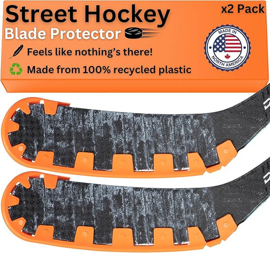 TOP SHELF - Hockey Stick Blade Protector Wrap Street Hockey Stick Set - Off Ice Training Equipment - Sauce Kit - 2 Pack-StrideForce Fitness