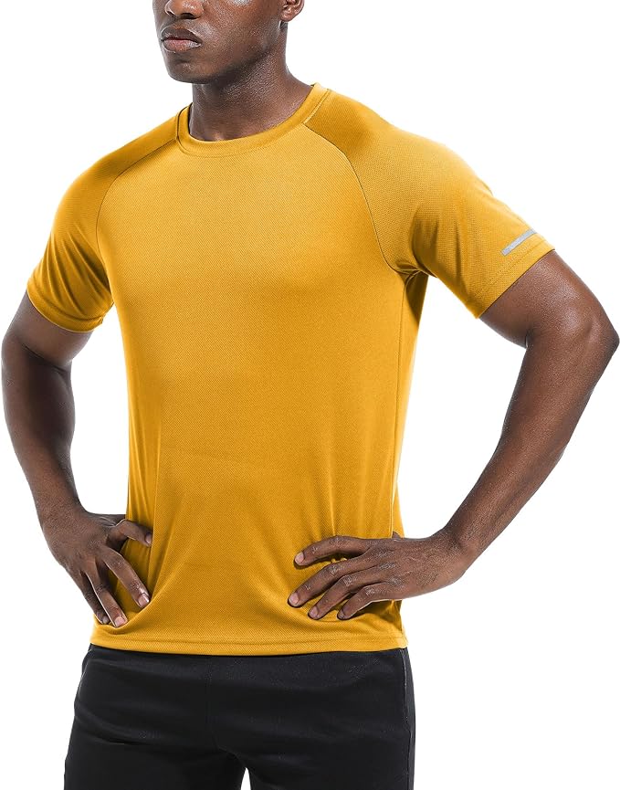 Boyzn 1, 3, 5 or 7 Pack Men's Workout Running Shirts, Dry Fit Moisture Wicking T-Shirt, Gym Athletic Short Sleeve Tee Shirts-StrideForce Fitness