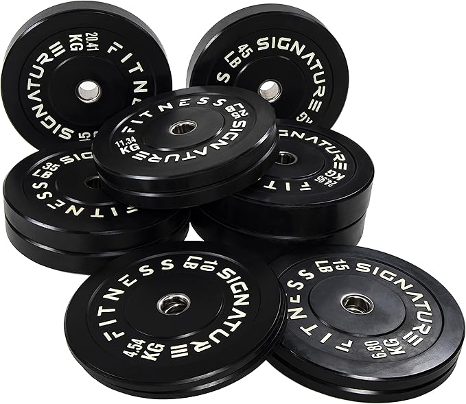 Olympic Bumper Plates Set, 2" Weight Plates for Strength Training & Weightlifting, Paris or Set or Set with Barbell, Multiple Options-StrideForce Fitness