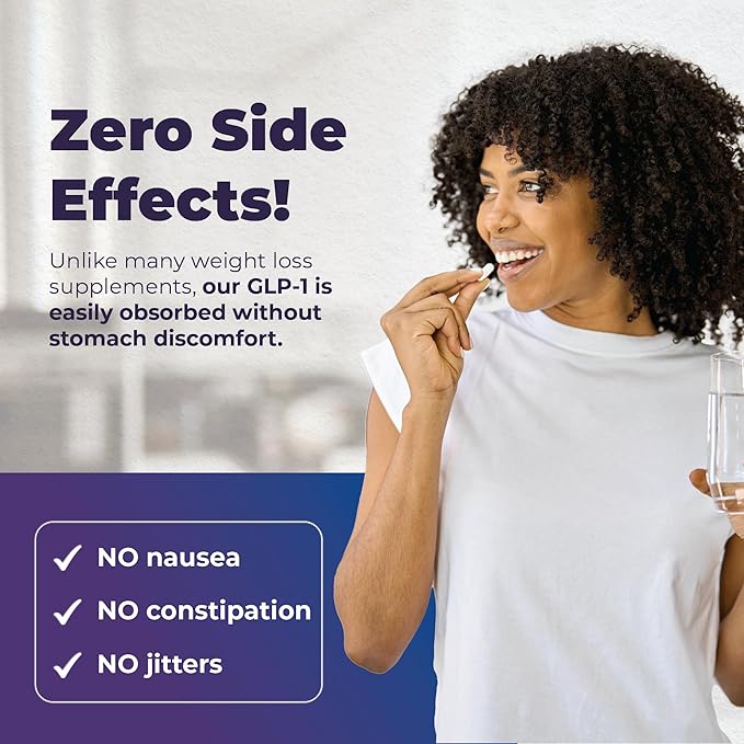 ColonBroom GLP-1 Weight Management Supplement for Women & Men - GLP1 Supports Gut Health, Metabolic Wellness & Appetite Regulation for Diet - Vegan, Gluten-Free, Non-GMO Diet Fiber Capsules - 60 Count-StrideForce Fitness