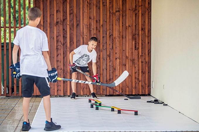 Hockey Revolution Lightweight Stickhandling Training Aid, Equipment for Puck Control, Reaction Time and Coordination-StrideForce Fitness