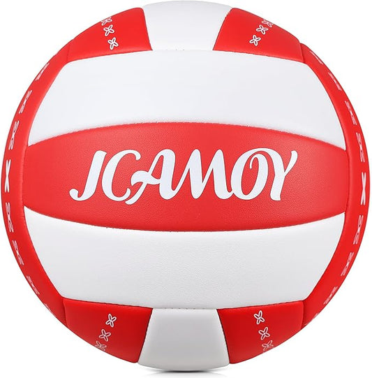 Volleyball Size 5 - Premium PU Leather, Ultra-Durable Soft to The Touch for Youth, Adults, Ideal for Indoor, Outdoor, Beach Sports Training-StrideForce Fitness