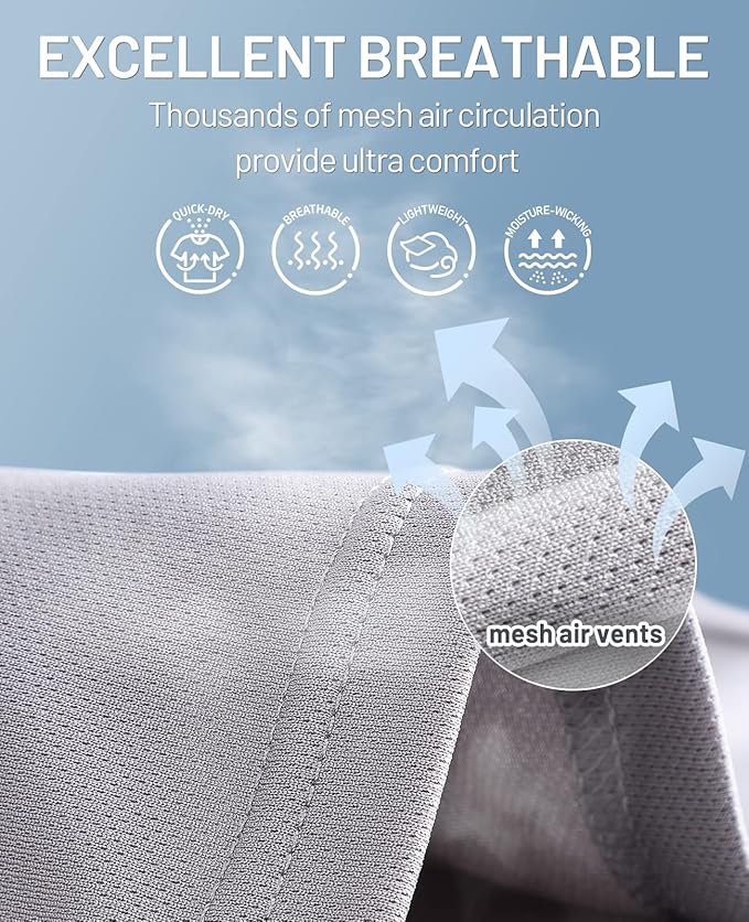 MIER Men's Quick Dry Workout Shirts Moisture Wicking Running Athletic Performance T-Shirts Recycled Polyester Top Tee-StrideForce Fitness