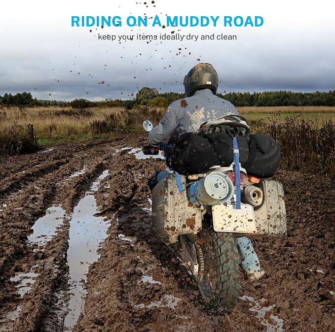 Gonex 40L 60L 80L Extra Large Waterproof Duffle Travel Dry Duffel Bag Heavy Duty Bag with Durable Straps & Handles for Kayaking Paddleboarding Boating Rafting Fishing-StrideForce Fitness