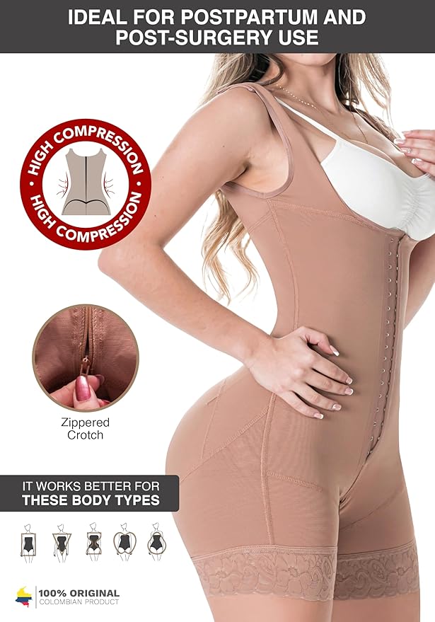 Sonryse Tummy Tuck Compression Garment for Women Fajas Colombianas Reductoras y Moldeadoras Stage 2 Faja-StrideForce Fitness