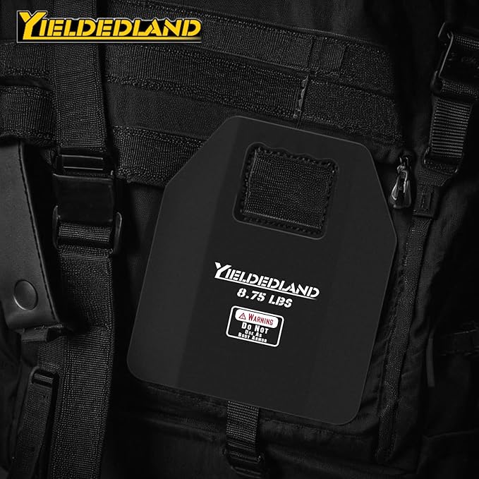 Curved Weight Vest Plates, 5.75/8.75lbs Pairs, Weighted Vest Men Woman, Strength and Endurance Training, Fitness Workouts, Running, Walking-StrideForce Fitness