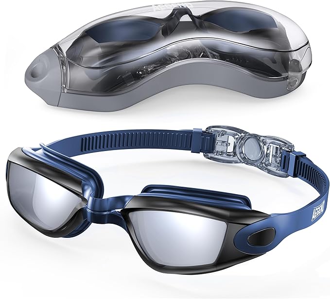 Aegend Swim Goggles, Swimming Goggles No Leaking Full Protection Adult Men Women Youth-StrideForce Fitness