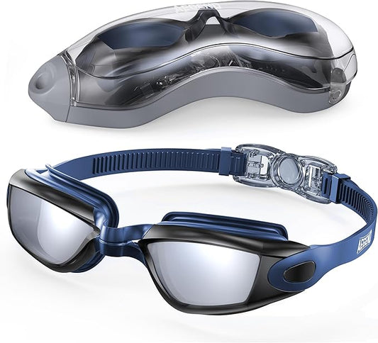 Aegend Swim Goggles, Swimming Goggles No Leaking Full Protection Adult Men Women Youth-StrideForce Fitness