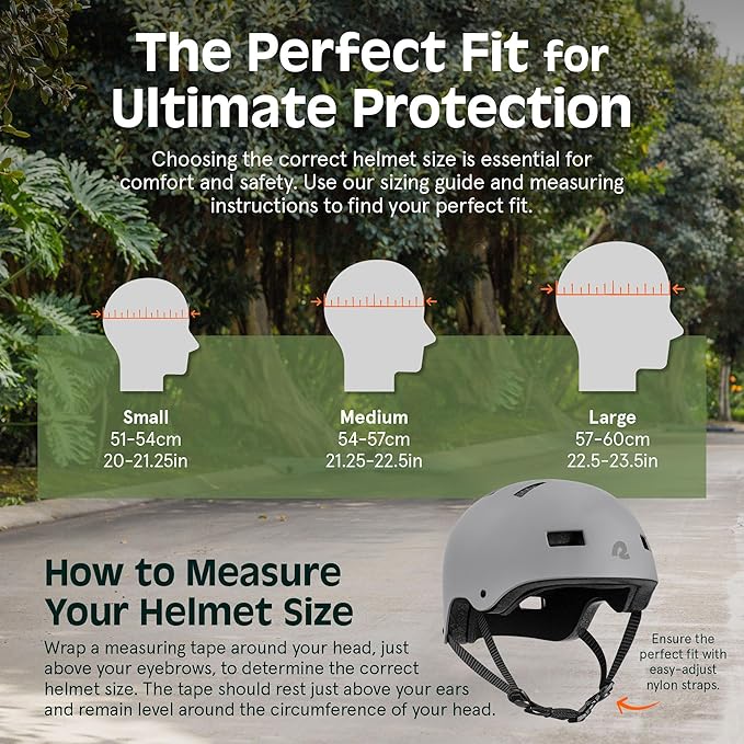 Retrospec Dakota Adult Bike Helmet for Adults - Multi-Sport Protection for BMX, Skating, Scooter, and Skate - Adult Men Skateboard Helmets-StrideForce Fitness