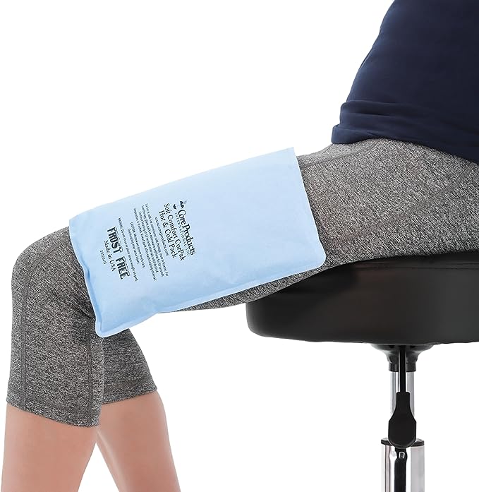 Core Products Soft Comfort CorPak – Reusable Hot & Cold Therapy Pack, Ice Pack for Injuries, No-Frost Compress for Muscle, Back & Joint Pain Relief – 10" x 13", Made in USA-StrideForce Fitness