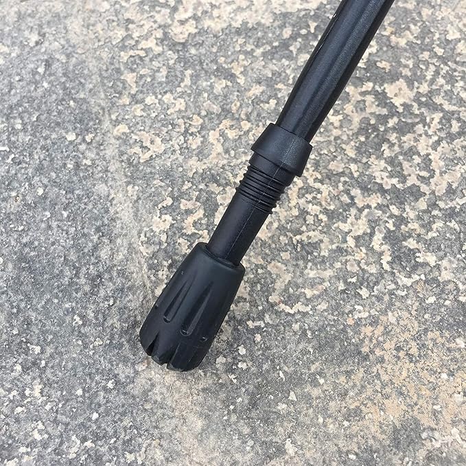 Trekking Pole Accessories Extra Thick and Wear Resisting Rubber Tips Snow Support Mud Support for Hiking Poles for All Common Trekking Poles, Hiking Sticks, Nordic Walking Poles with a Inner Diameter of 11mm/0.43"-StrideForce Fitness