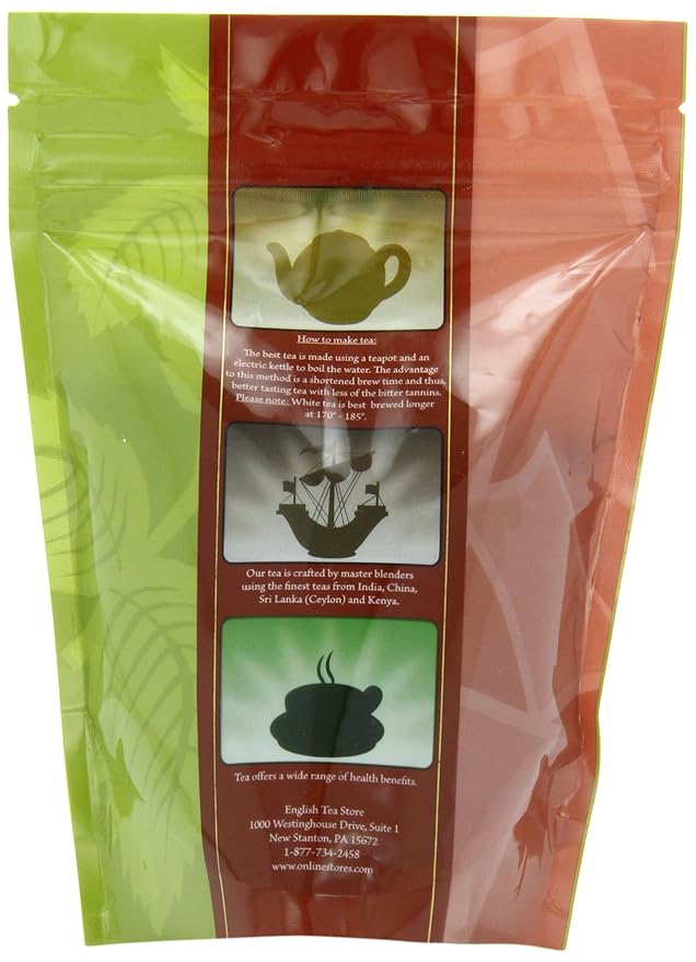Scottish Caramel Toffee Pu-erh Tea Pouches - 4oz | Loose Leaf Black Tea Blend | Sweet Caramel and Toffee Aroma | Smooth Earthy Flavor | Brew Hot or Iced | Dessert-Inspired Tea Experience-StrideForce Fitness