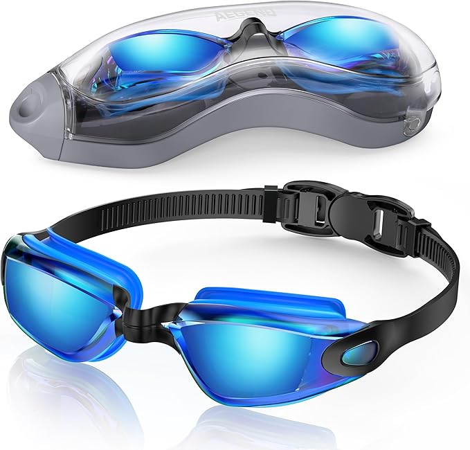 Aegend Swim Goggles, Swimming Goggles No Leaking Full Protection Adult Men Women Youth-StrideForce Fitness
