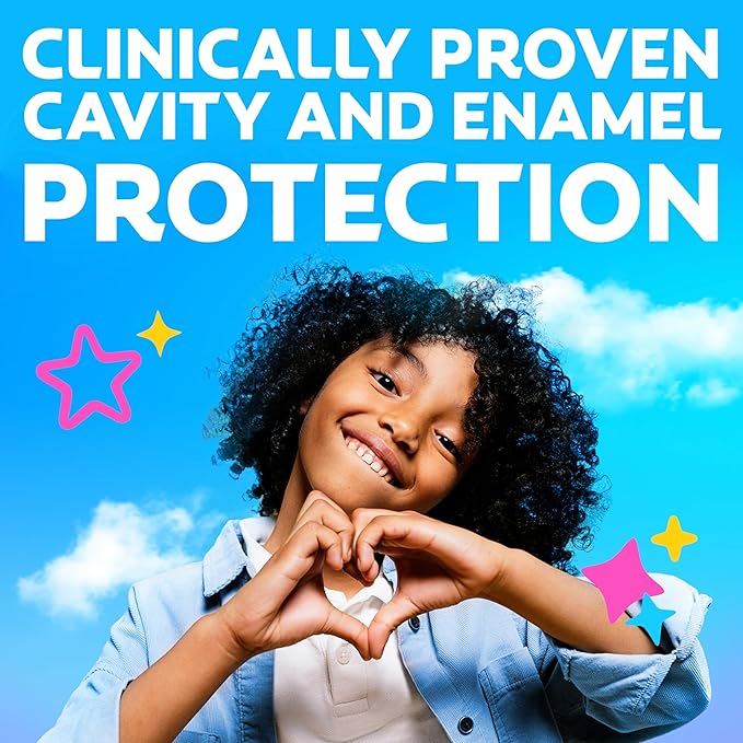 Colgate Kids Toothpaste Pump with Fluoride for Cavity Protection, Ages 6+, ADA Accepted, Bubble Fruit, 4.4 Ounce, 6 Pack