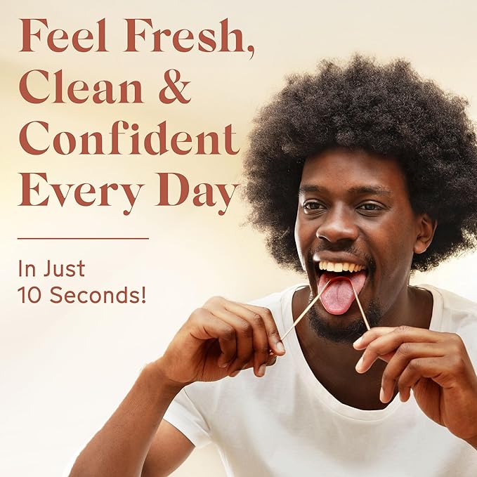 Arista 100% Copper Tongue Scraper for Adults & Kids – Metal Tongue Scraper Copper for Bad Breath, Oral Care & Hygiene – 2 Pack with Travel Pouches