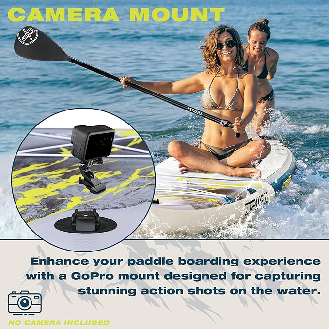 UPWELL 11’6”/11'2”/11'/10'8”/10'6”/10'2” Inflatable Stand Up Paddle Board with sup Accessories Including Backpack, Repairing Kits, Non-Slip Deck, Leash, 3 Fins, Paddle and Hand Pump-StrideForce Fitness