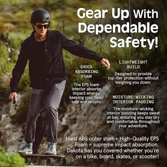 Retrospec Dakota Adult Bike Helmet for Adults - Multi-Sport Protection for BMX, Skating, Scooter, and Skate - Adult Men Skateboard Helmets-StrideForce Fitness