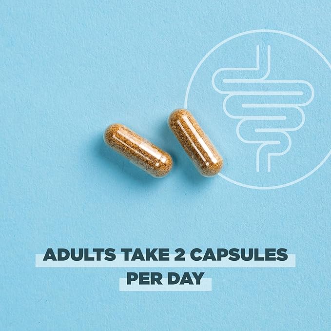 Ancient Nutrition Regenerative Organic Certified Probiotics for Gut Recovery, Probiotics Gut Recovery, for Healthy Digestion and Immune System Function Support, 50 Billion CFUs* Per Serving, 60 Count-StrideForce Fitness