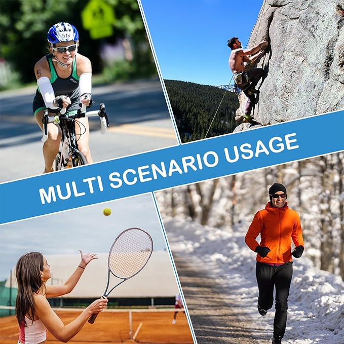 Slim Fanny Packs for Women Men,Waterproof Waist Pack with Reflective Strip Adjustable Strap,Running Belt for Sports Workout Cycling Hiking, Casual Hands-Free Wallets Phone Bag (Style 10)-StrideForce Fitness