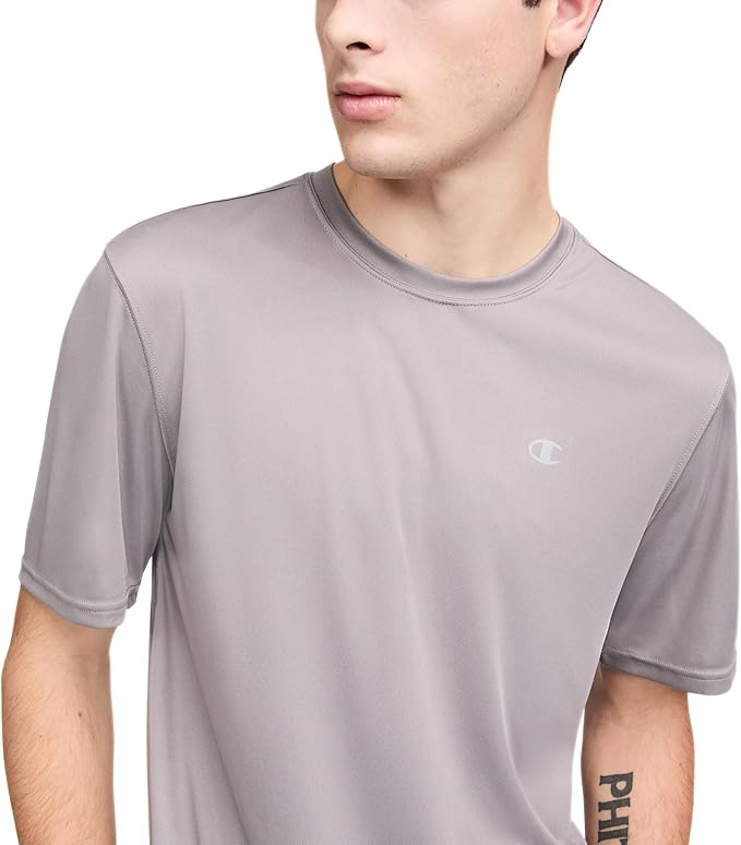 Champion Men's T-shirt, Sport Tee, Moisture Wicking, Anti Odor, Athletic T-shirt for Men (Reg. Or Big & Tall)-StrideForce Fitness