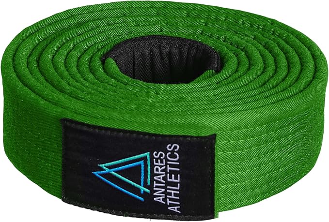 BJJ Belt for Men & Women Brazilian Jiu Jitsu Belt with Ranking Stripes Sleeve Bar Kids Jiu Jitsu Gi Belt-StrideForce Fitness