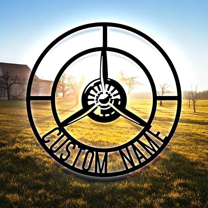 Personalized Pilot Metal Sign, LED Light Pilot Metal Wall Art, Custom Pilot Name Sign, Christmas Gift, Decoration Airforce, Xmas Gifts-StrideForce Fitness