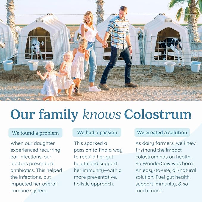 Colostrum Supplement Powder for Gut Health, Immune Support, Muscle Recovery & Wellness | Natural IgG Pure Whole Bovine Colostrum Superfood, Elderberry, 60 Servings-StrideForce Fitness