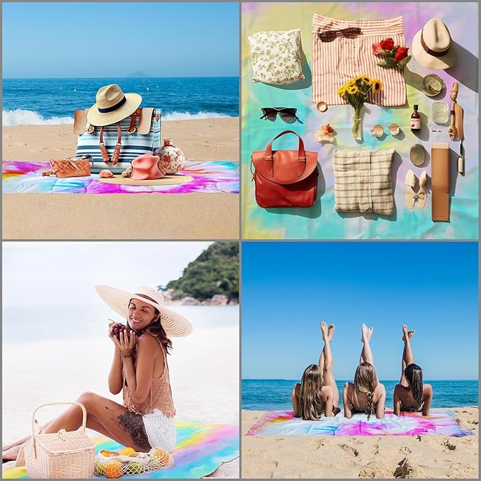 HAVLULAND Turkish Beach Towels Oversized -100% Turkish Cotton Super Soft Lightweight - Absorbent and Quick Drying Bath Towel - Sand Free Beach Towel - Turkish Towels for Adults (Turquoise, 12 Pack)-StrideForce Fitness