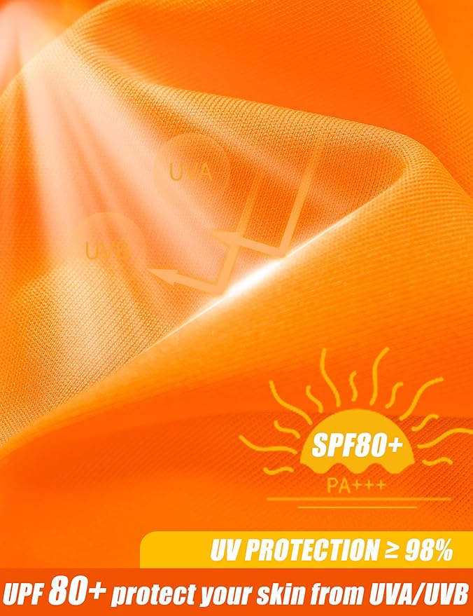 MAGCOMSEN Men's Short Sleeve UPF 50+ Sun Protection Shirts Quick Dry Athletic T-Shirt Hiking Running Swimming Rash Guard-StrideForce Fitness