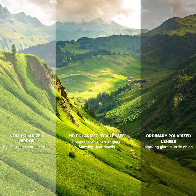 BEACOOL Polarized Sports Sunglasses for Men Women Youth Baseball Fishing Cycling Running Golf Motorcycle Tac Glasses UV400-StrideForce Fitness