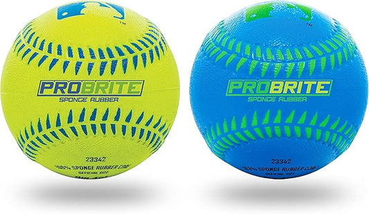 Franklin Sports - Pro Brite - Neon Rubber Teeball - MLB - Youth Tball - Baseball + Softball - Indoor & Outdoor Use-StrideForce Fitness