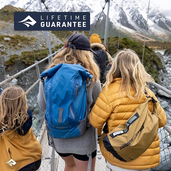 Sea to Summit Big River Dry Bag, Heavy-Duty Dry Storage, 20 Liter, Picante Red-StrideForce Fitness