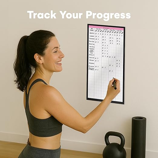 Weekly Planner Pad - Notepad Scheduling System - Dry Erase Board, Task List, and Calendar - Planning Poster for Time Management, Workout, Exercise, and Weight Loss - Expandable Desk Notepad-StrideForce Fitness