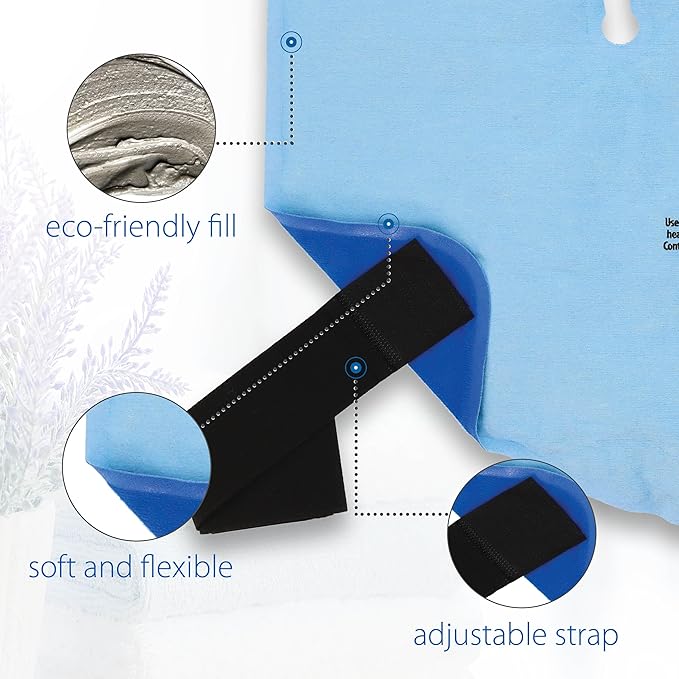 Core Products Dual Comfort CorPak - Reusable hot/Cold Pack for Knee, Back, Shoulder, or Ankle Pain; Use hot or Cold; Made in USA - Size: 11" x 15"-StrideForce Fitness