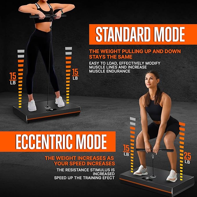 SQUATZ Pluto Home Smart Gym, 100 lbs Adjustable Resistance, All-in-One Digital Fitness Machine with WiFi & Bluetooth, Compact Full-Body Workout Equipment for Strength Training and Muscle Toning-StrideForce Fitness