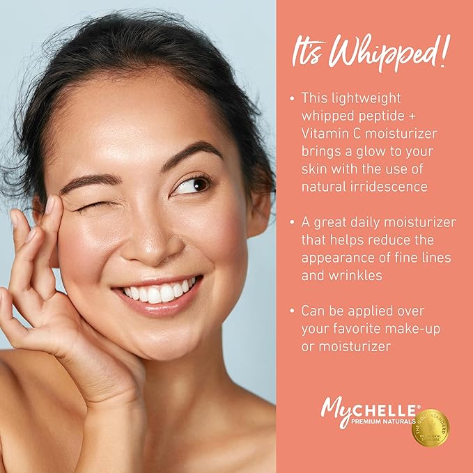 MYCHELLE Illuminating Peptide-Rich Whipped Moisturizer, 1.2 OZ-StrideForce Fitness