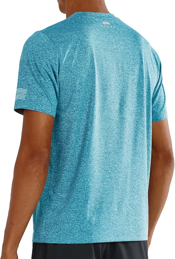 NORTHYARD Men's UPF 50+ Sun Protection Shirts Swim SPF UV Quick Dry Short Sleeve T-Shirts for Athletic Fishing Rash Guard-StrideForce Fitness