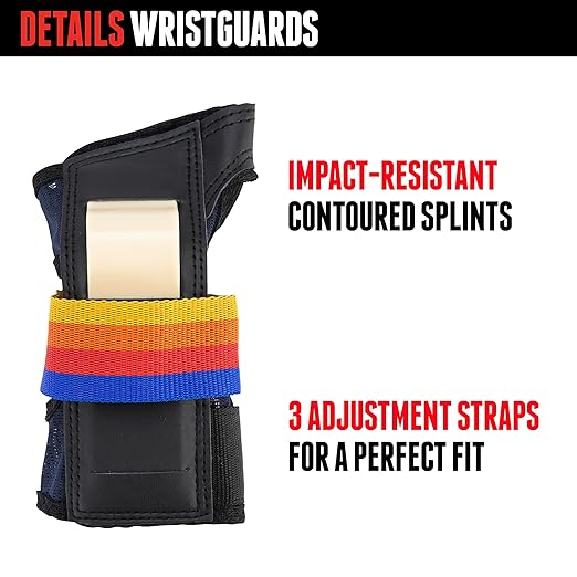 Triple Eight Saver Series 3-Pack Pad Set– Ideal for Skateboarding, In-line Skating, Roller Skating, and Biking-StrideForce Fitness