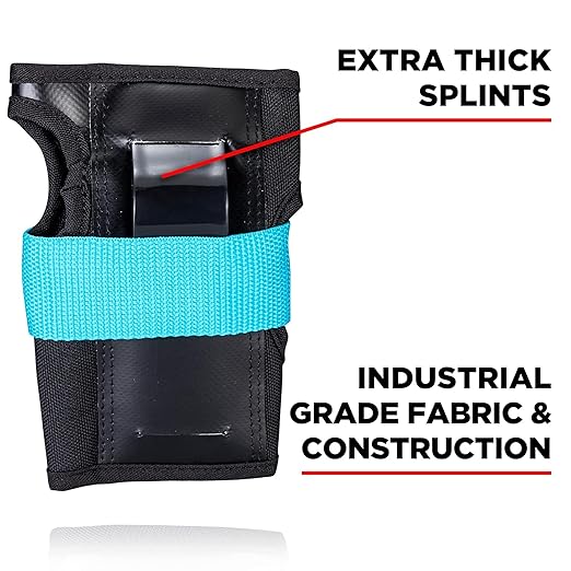 187 Killer Pads Six Pack Pad Set, Elbow Pads, Knee Pads, and Wrist Guards - Ideal for Skateboarding, Roller Skating, and Inline Skating-StrideForce Fitness