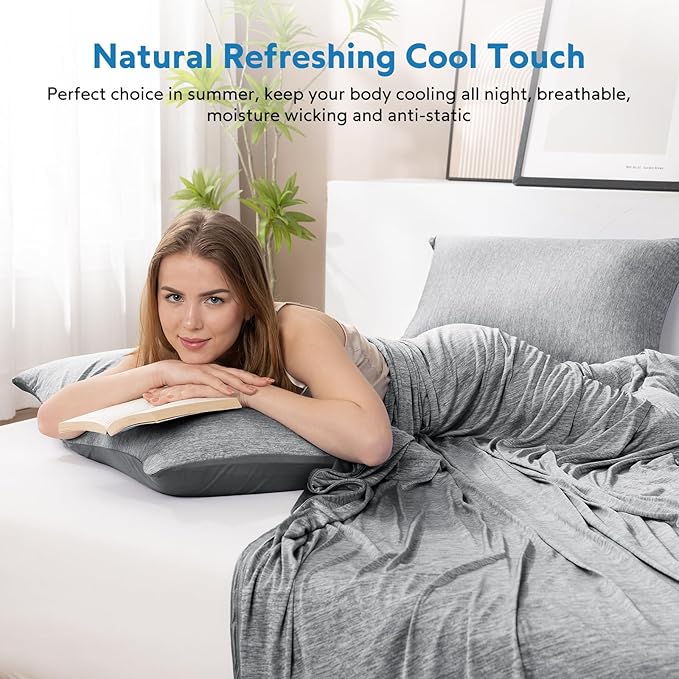 HOMFINE Cooling Blankets for Hot Sleepers - Summer Blanket Thin Lightweight Breathable Soft Double Side Enhanced Cooling for Bed Couch Sofa, Keep Cool for Night Sweats (Black, 60 x 80 inches)-StrideForce Fitness