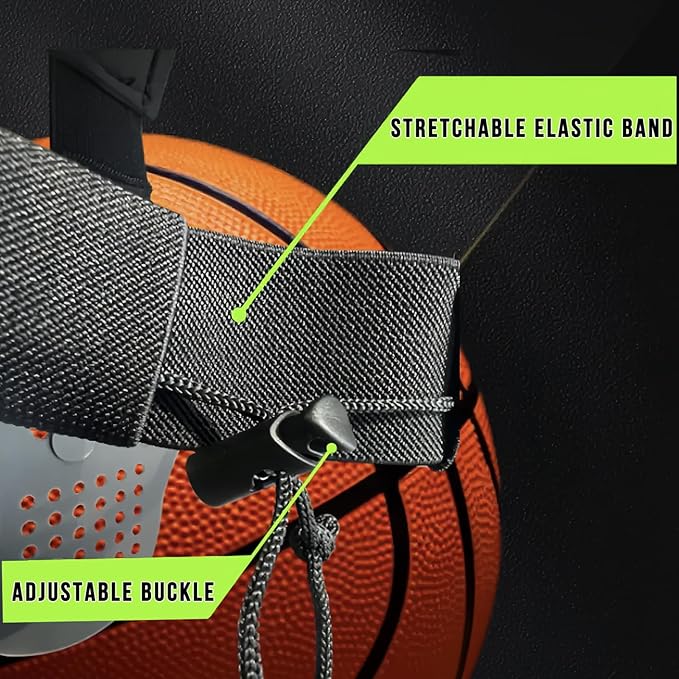 Generic Headgear Blocking Guards Basketball Defensive Mask, 3D Eye-Blocking Shooting Dribble Training Mask, Guard Shooter Jump Shot Basketball Game Training Equipment, Improving Skills, Black-StrideForce Fitness