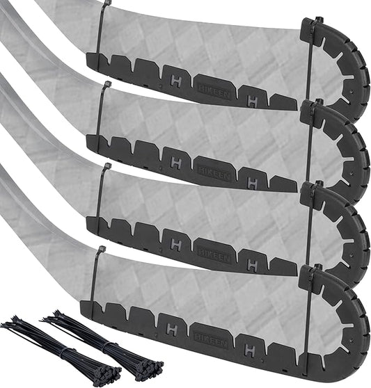 Hikeen Stick Blade Protector with 25 Wrap Ties,Wear-Resistant Hockey Blade Guard for Off Ice Training, Street Hockey, Universal Ice Hockey Traning Fit Kids, Intermediate, Senior Sticks-StrideForce Fitness
